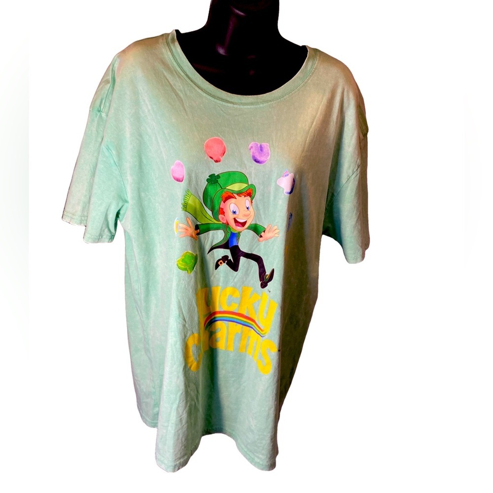 Lucky Charms size M Green T-Shirt NWT